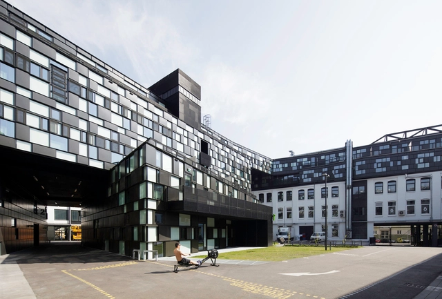 Wirtschaftspark Breitensee / HOLODECK architects - Extension, Facade