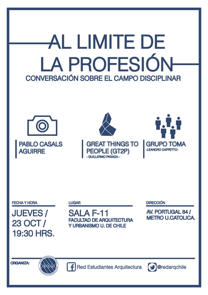 Charla “Al límite de la profesión” / Santiago, Chile - Imagen Principal