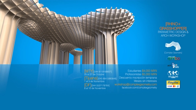 Complex Geometry Workshops: Parametric Design & Architecture [¡Sorteo cerrado!] - Imagen Principal