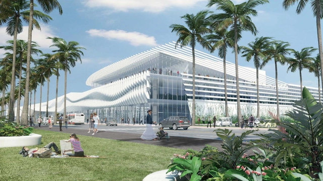 Fentress Releases Final Design for Miami Beach Convention Center  - Featured Image