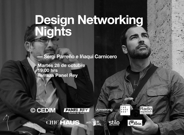 Design Networking Nights / Sergi Parreño + Iñaqui Carnicero. - Imagen Principal