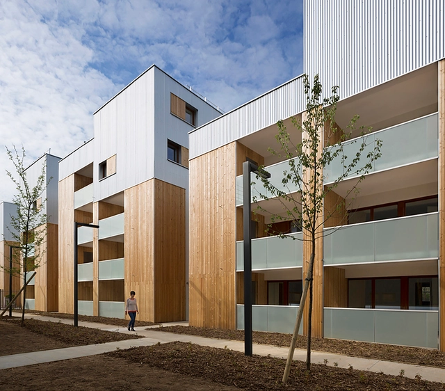 52 Unidades de HIS em Nanterre / Colboc Franzen & Associés - Habitação De Interesse Social