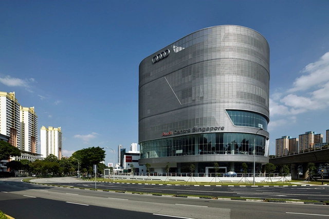 Audi Centre Singapore  / ONG&ONG Pte Ltd - Showroom, Facade