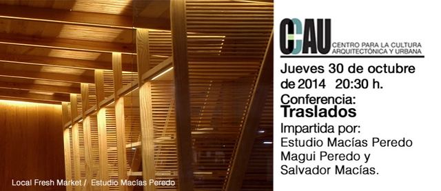 Conferencia CCAU / Traslados por Estudio Macías Peredo - Imagen Principal