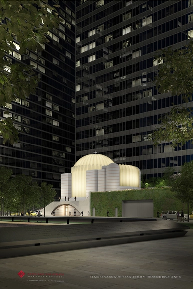 Calatrava inicia construcción de la Iglesia para el Memorial del 9/11 en Nueva York - Imagen Principal