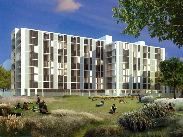 Segundo lugar en III concurso nacional de viviendas para futura Villa Olímpica JOJ 2018 / Buenos Aires - Apartamentos