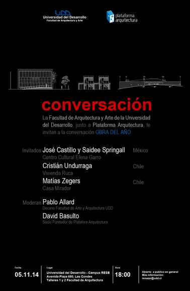 #ODA14: Conversación Ganadores Obra de Año - Imagen Principal
