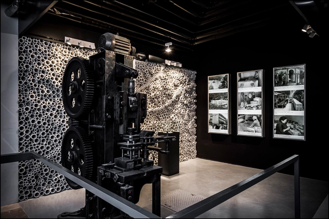 RIBA ARHITEKTI Creates Ceramic Mosaic for ETI Showroom  - Featured Image