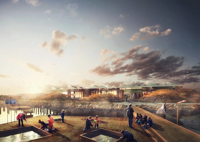 NORD赢得马尔默海洋教育中心设计竞赛项目 / NORD Architects - 研究中心