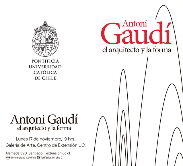  Exposición "Gaudí: el arquitecto y la forma" / Santiago, Chile - Imagen Principal