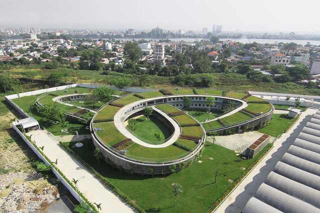 Jardín Infantil Farming / Vo Trong Nghia Architects - Kindergarten