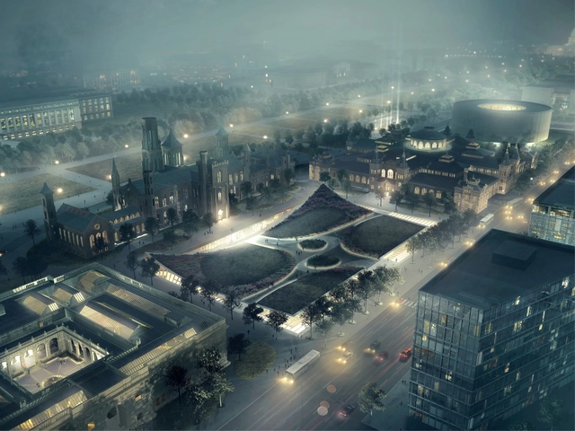 BIG divulga masterplan para o Smithsonian Campus em Washington DC - Renovação