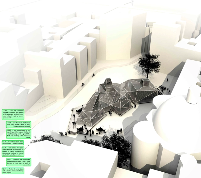 Tangram, Primer Lugar en Holcim Awards Next Generation Europe 2014 / España - Instalaciones Temporales