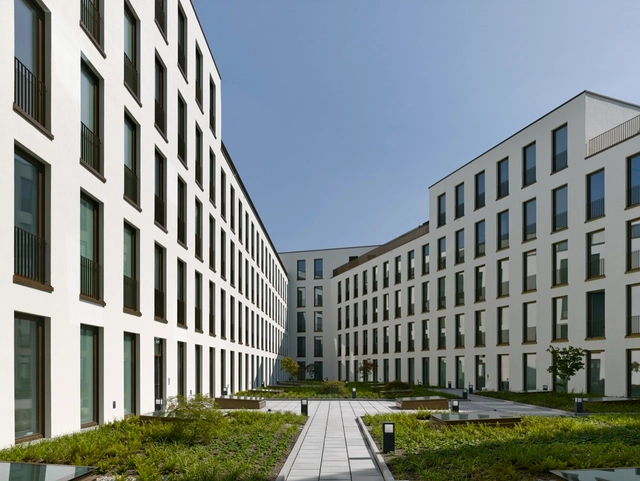 Edificio de oficinas Richtiring / Max Dudler - Edificio De Oficinas