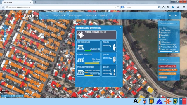 Lanzamiento del mapa solar de Concepción / Chile - Imagen Principal