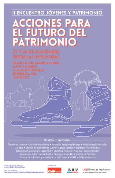 Segundo Encuentro Nacional de Jóvenes y Patrimonio / Santiago, Chile - Imagen Principal