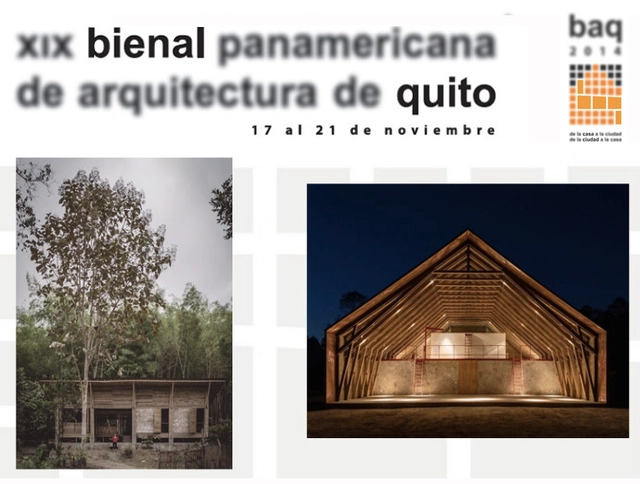 Ganadores XIX Bienal Panamericana de Arquitectura de Quito - BAQ 2014 - Imagen Principal