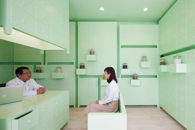 SUMIYOSHIDO kampo lounge / id inc. - Interiores De Oficina