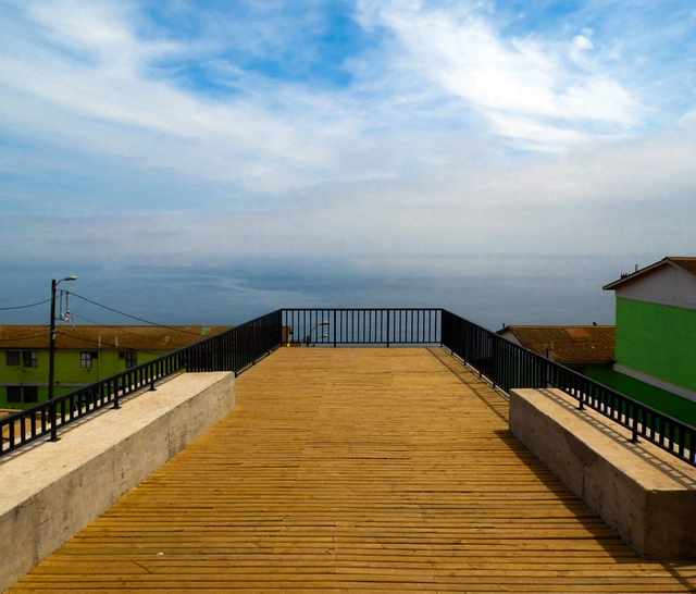 Centro Comunitario Costamar / JAB - Centro Comunitario, Terraza, Cierros, Barandas, Escaleras, Costa