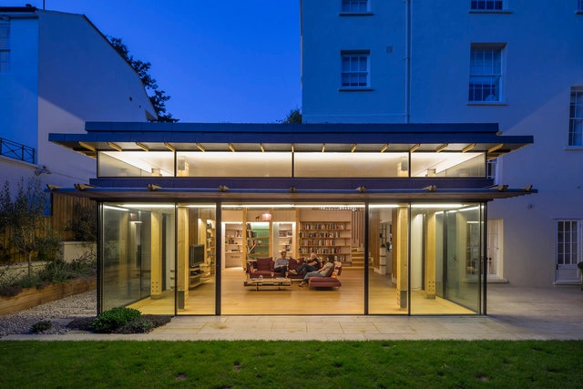 House in Hampstead / Cullinan Studio - Houses, Patio, Door, Facade, Bench