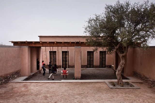 Recinto preescolar Aknaibich / BC architects + MAMOTH - Kindergarten