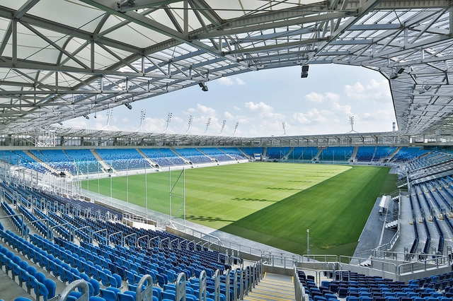 Lublin City Stadium  / Estudio Lamela - Football Stadium