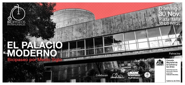 Bicipaseos Patrimoniales invita a recorrer 50 años de Arquitectura Moderna en Santiago - Imagen Principal
