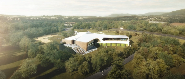 LAVA Reinvents the Youth Hostel With Sport Oriented Design in Bayreuth  - Facade