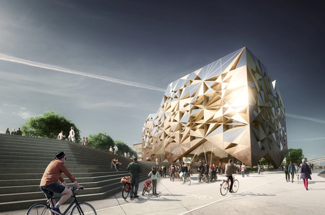 Utopia Arkitekter selecionado para projetar centro de viagens em Uppsala, Suécia - Edifícios De Escritórios