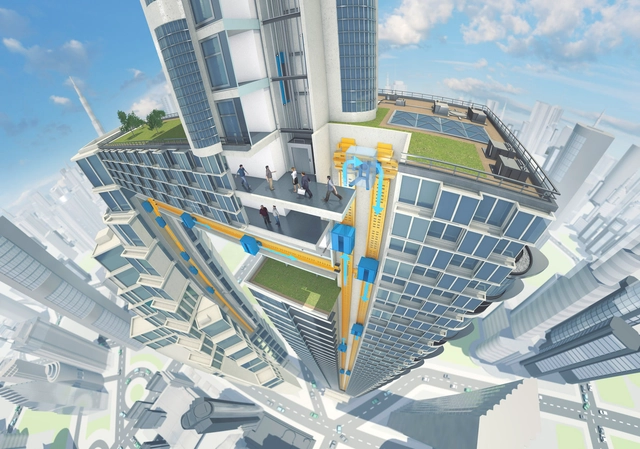 ThyssenKrupp promete revolucionar el diseño de rascacielos con una innovación en los ascensores - Imagen Principal