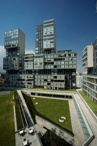 Central Park Primer Etapa / Migdal Arquitectos - Apartamentos, Fachada, Urbano