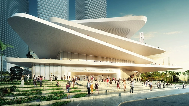 Latin American Art Museum / FR-EE / Fernando Romero Enterprise - Museo, Fachada