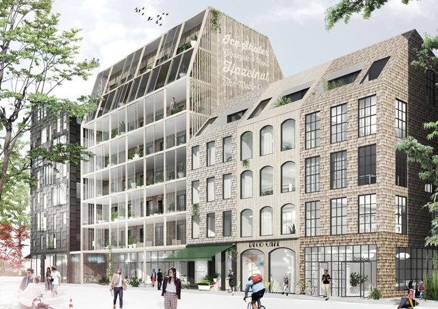 Kjellander + Sjöberg Take First Place with Rosendal Apartments - Apartments