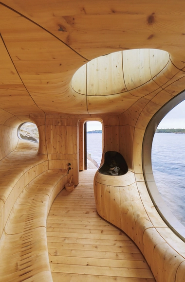 Sauna Grotto / Partisans - Interiores De Arquitetura Para A Saúde