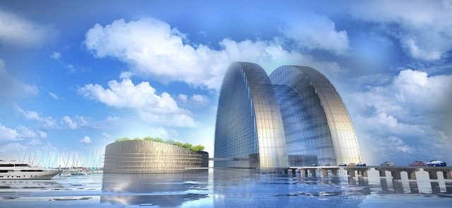 M Castedo Architects Unveils 30-Story Silver Pearl Hotel For Qatar 2022 World Cup - Featured Image