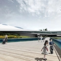 SYAA Designs New Natural Science Museum Complex in Romania View from Exterior Courtyard. Image Courtesy of SYAA