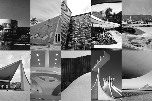 Clássicos da Arquitetura: Oscar Niemeyer - Arquitetura De Uso Misto, Fachada