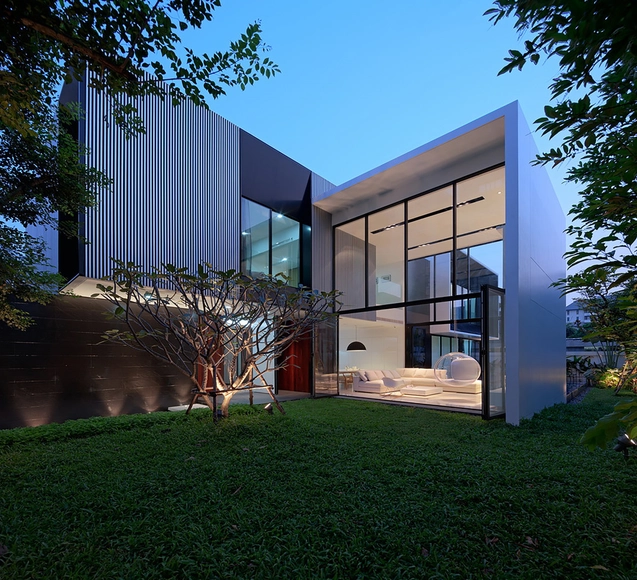 YAK01 / Ayutt and Associates design - Houses, Garden, Facade