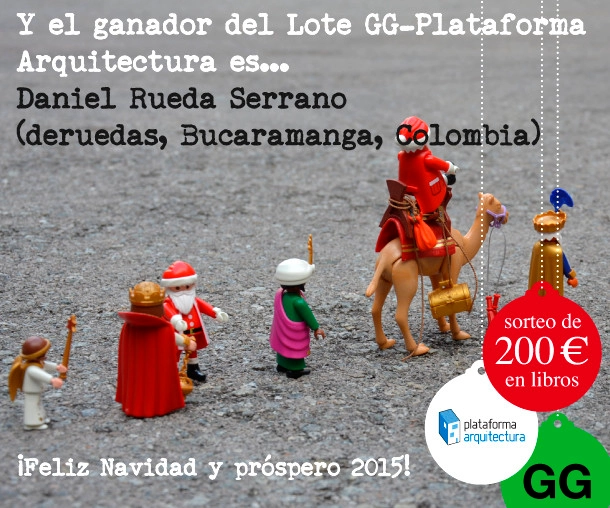¡Ya tenemos ganador! Sorteo Navideño Editorial Gustavo Gili + ArchDaily México - Imagen Principal