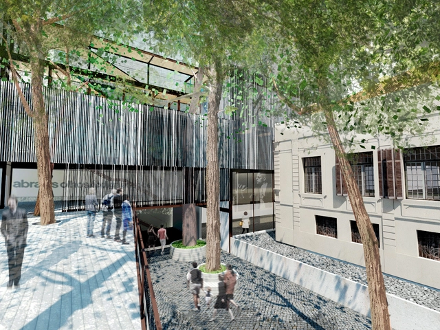 Primeiro lugar no concurso para o Museu da Diversidade Sexual na Avenida Paulista / H+F Arquitetos - Imagem de Destaque