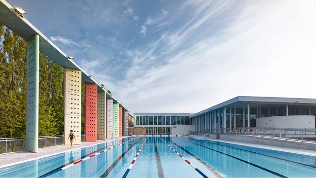 Centro acuático Louviers / DRD Architecture - Piscina