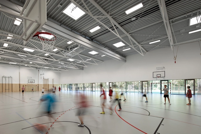 Gimnasio Bundes Gainfarn - Bad Vöslau / Franz Architekten - Gimnasio