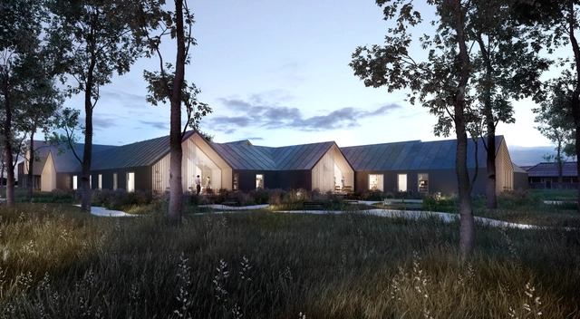 CREO ARKITEKTER and WE architecture Shares First Prize for Danish Psychiatric Hospital  - Hospital 