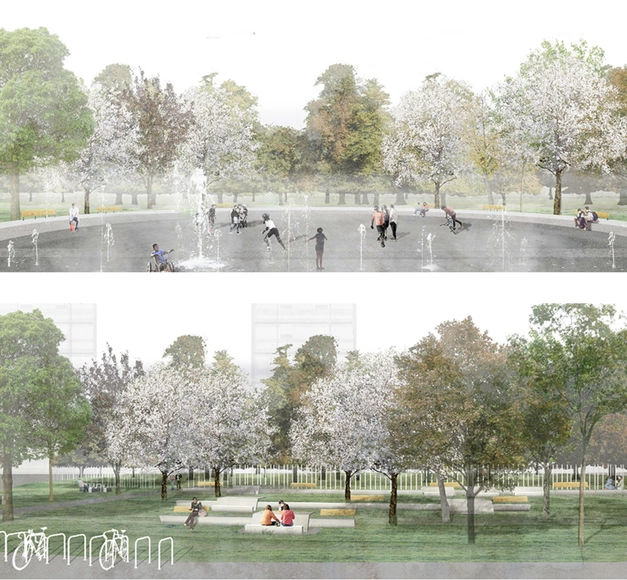 Jadue Livingstone-MOBIL arquitectos, Segundo Lugar en concurso de diseño del Parque Museo Humano San Borja - Centro Cultural