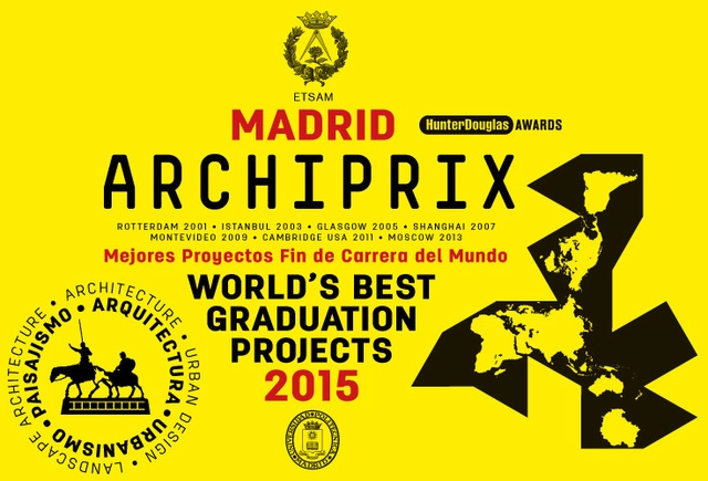 Archiprix Internacional anuncia los 21 proyectos nominados para Madrid 2015 - Imagen Principal