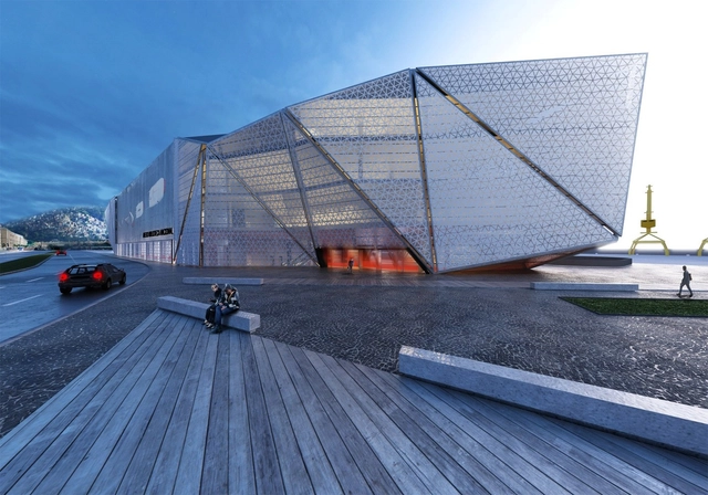 Proposta para o Anexo da Biblioteca Nacional / Metamoorfose Studio - Imagem de Destaque
