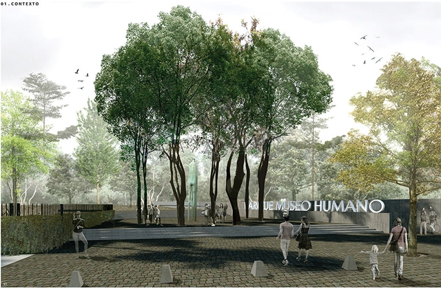 Gerardo Valle y Cristian Winckler, cuarto lugar en concurso de diseño del Parque Museo Humano San Borja - Centro Cultural