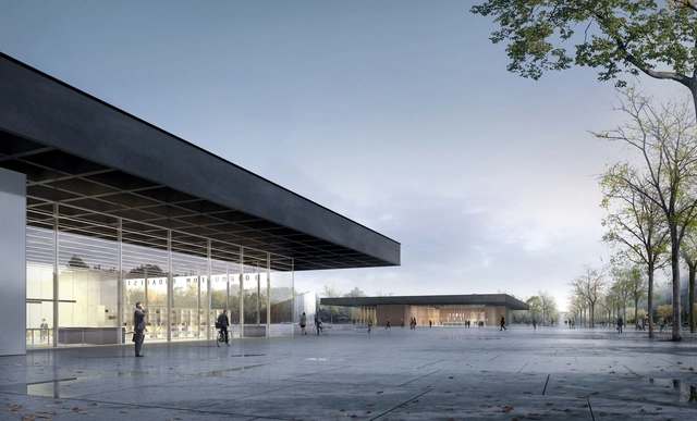 GSMM Takes Home Second with Twin Buildings Proposal for Liget Budapest - Museum