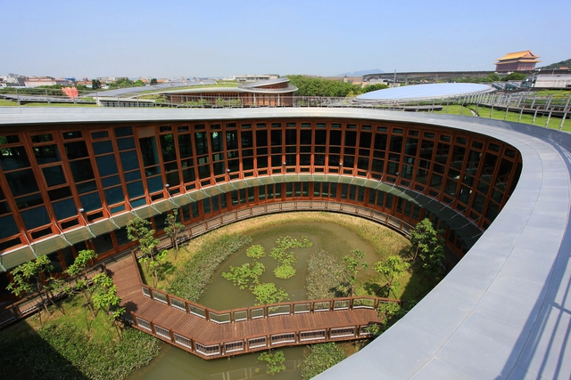 Pavilhões da Expo Flora de Taipei / Bio-architecture Formosana - Pavilhão 