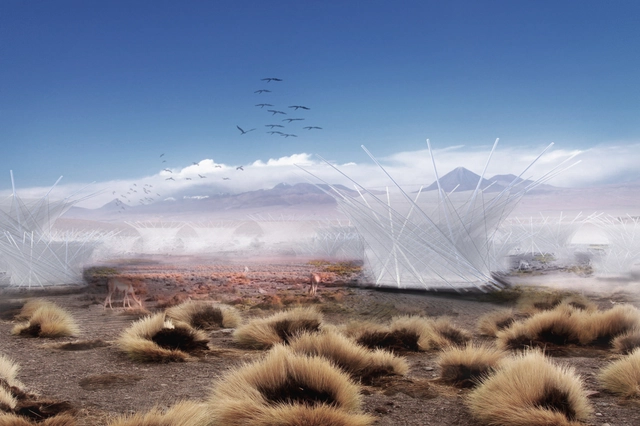 Granja de nubes en Atacama: buscando captar el agua del desierto - Sustentabilidad